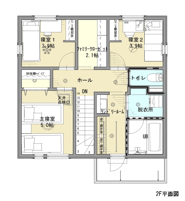 上北台分譲住宅No.3 5